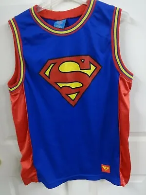 Buy Vintage Official Merch Superman # 1 Tank Jersey Shirt Men Med By DC Comics • 20.41£