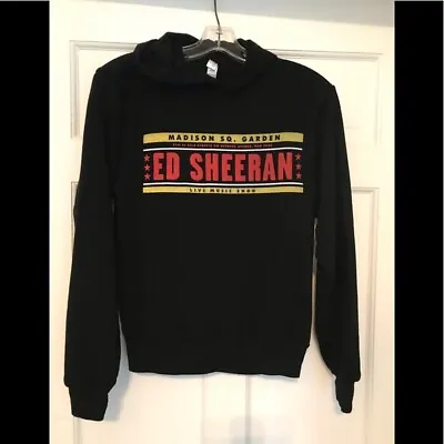 Buy ED SHEERAN Madison Square Garden MSG Hoodie Small • 20.89£