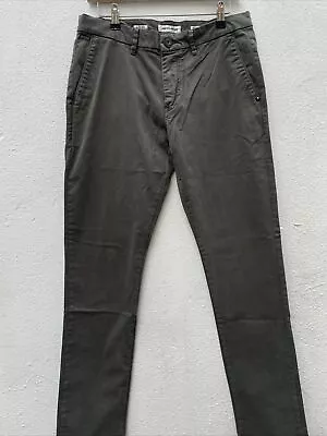 Buy Dutch Clothing Company No Excess Trousers Mens 31 X 32 Green Stretch  Straight  • 16£