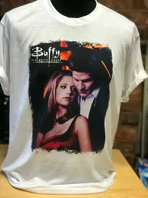 Buy Buffy The Vampire Slayer T-shirt - Mens & Women's Sizes S-XXL - Buffy & Angel • 15.99£