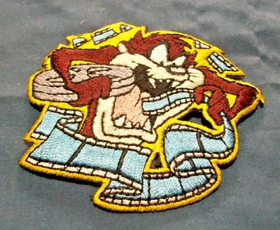 Buy Iron On Sew On Patch-Tasmanian Devil-taz-Looney Tunes-patch • 2.25£