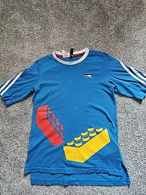 Buy Boys Adidas Lego Light Blue T Shirt Age 9-10 • 3.50£