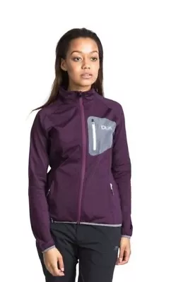 Buy DLX Womens Softshell Jacket Water Resistant Windproof Coat Ronda Size 8 XS UK . • 14.50£