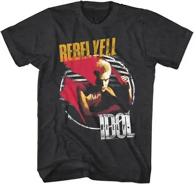 Buy Billy Idol Rebel Yell Men's T Shirt Punk Rock Music Concert Tour Merch • 43.66£