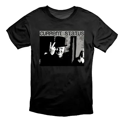 Buy Winston Churchill Current Status T Shirt Black • 18.49£