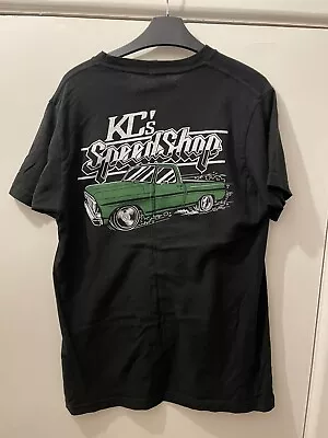 Buy KC’s Speed Shop, Gas Monkey Garage- Green F150 - Official Mens T Shirt - Medium • 14£