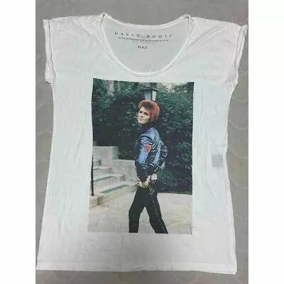 Buy Vintage Rare David Bowie M.A.D Moonage Devilment Ziggy Stardust OS T-shirt • 200.88£