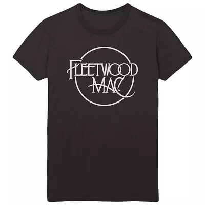 Buy Fleetwood Mac Classic Logo Black T-Shirt OFFICIAL • 15.19£