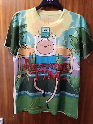 Buy Adventure Time Mens T Shirt Large  • 10£