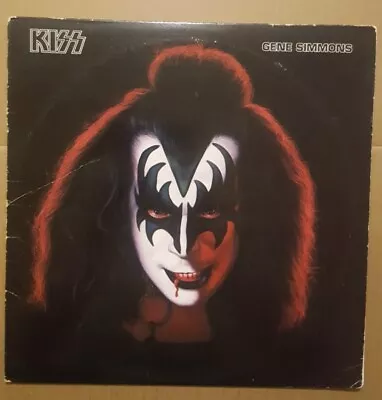Buy Kiss - Gene Simmons. Vinyl L.P.  1978. With Merch Sheet. • 15£