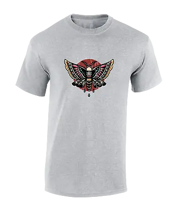 Buy Death Butterfly Mens T Shirt Cool Silence Of Death Devil Murder Tattoo Hannibal • 8.99£