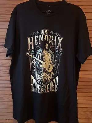 Buy JIMI HENDRIX EXPERIENCE Men's Black  T-Shirt *NEW* Size Large • 8.99£