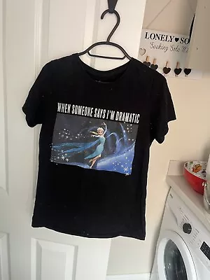 Buy Elsa Disney T Shirt Women - Size 8  • 15£