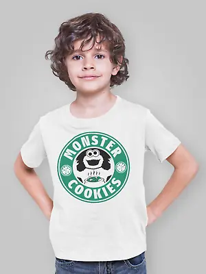 Buy Monster Cookie T-Shirt Muppets Cartoon Boys Girls Movie Retro Children Tee Kids • 6.99£
