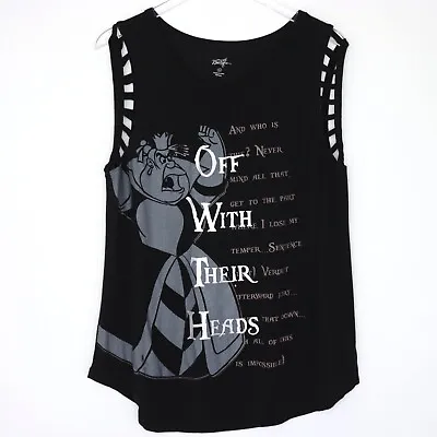 Buy Disney Boutique Tank Top XL Queen Of Hearts Off With Their Heads • 17.34£