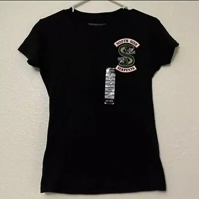 Buy Black Riverdale Southside Serpents Short Sleeve T-shirt • 8.50£