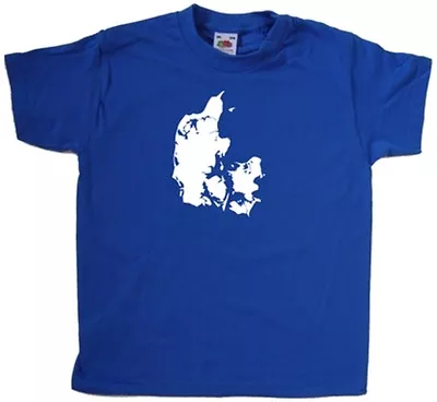 Buy Denmark Outline Kids T-Shirt • 7.99£