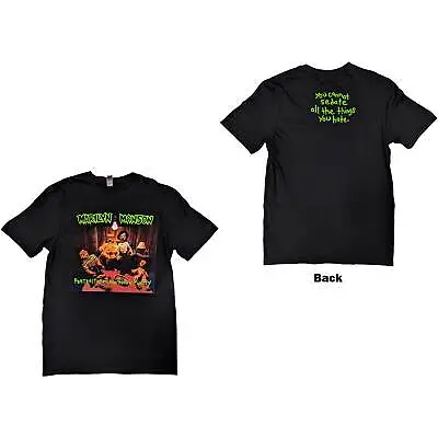 Buy Marilyn Manson Unisex T-Shirt: American Family (Back Print) OFFICIAL NEW  • 18.90£