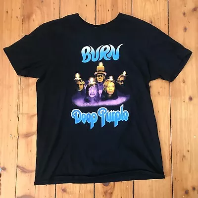 Buy Deep Purple Band Tshirt Black Size Medium Men • 15£