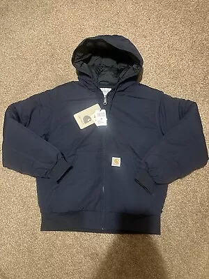 Buy Carhartt Active Cold Jacket (Work In Progress) - Size M - Navy Blue • 200£
