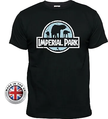 Buy Star Wars Imperial Park Hoth Black T Shirt. Unisex, Fitted Tee Printed Cotton • 12.99£