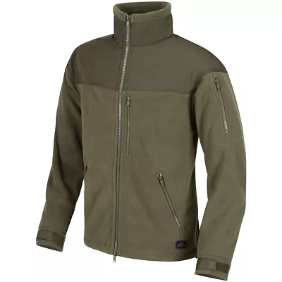 Buy Helikon Classic Army Warm Combat Mens Fleece Tactical Polar Jacket Hunting Olive • 54.95£