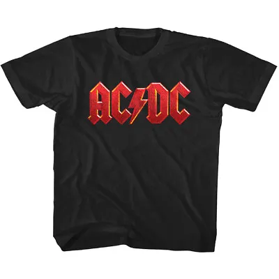 Buy ACDC Vintage Red Logo Kids T Shirt Rock Band Merch Boys Girls Baby Youth Toddler • 19.61£
