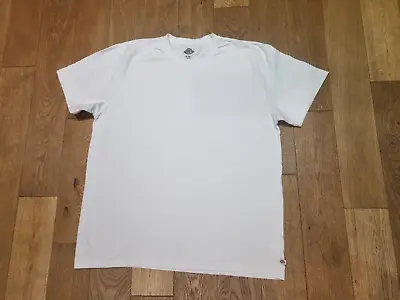 Buy Dickies Men's Cotton White T-shirt Size XL • 19.99£