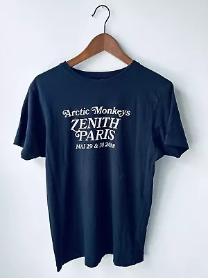 Buy Arctic Monkeys ‘zenith Paris’ May 2018 Tour T-shirt.  Blue.  Small. • 25£