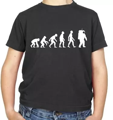 Buy Evolution Of Man Astronaut Kids T-Shirt - NASA - Space - Planets - Moon • 11.95£