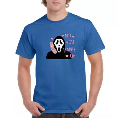 Buy No You Hang Up Ghost Face Novelty Unisex Short Sleeve Tee • 15.75£