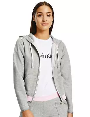 Buy Calvin Klein Modern Cotton Lounge Hoodie QS5667E0PP Womens Longewear Hooded Top • 35£