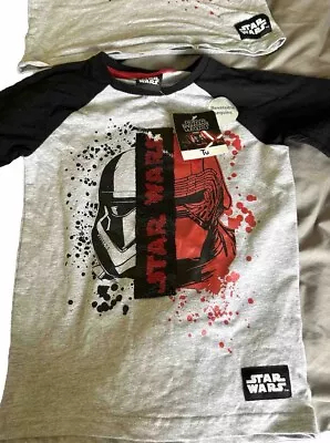 Buy Starwars Flip Sequins Storm Trooper T-shirt Age 6 Bnwt And Used • 4£