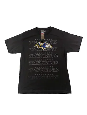 Buy Baltimore Ravens Men's T-shirt Size Large Black Official NFL New With Tags • 22.95£