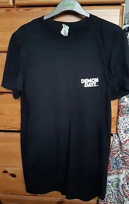 Buy Gorillaz Demon Dayz Festival Tshirt Small Mens Blur Indie Hiphop Damon Albarn • 8£