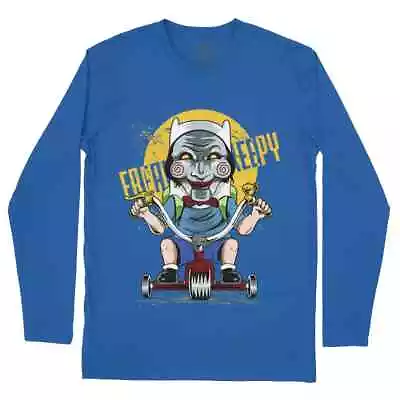 Buy Freak Creepy Terror Mens T-Shirt Horror Bicycle Killer Scary Halloween P630 • 14.99£