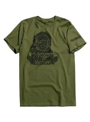 Buy Call Of Duty: WWII Wings For Victory T-Shirt Official Activision Merch MEDIUM • 12.95£