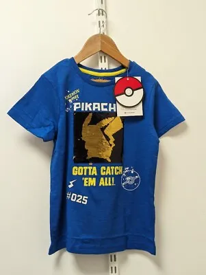 Buy BNWT Boys Pokemon T-Shirt 6-7 Years CG P13 • 7.99£