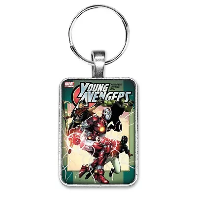 Buy Young Avengers #3 Cover Key Ring Or Necklace Classic Marvel Comic Book Jewelry • 10.20£