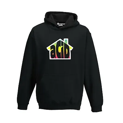 Buy Acid House  Hoodie Rave Classic Drum And Bass Jungle House Chicago Detroit • 34.99£
