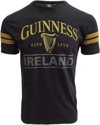 Buy Black/Deep Tan Guinness T- Shirt Medium Guinness Official Merchandise • 23.70£