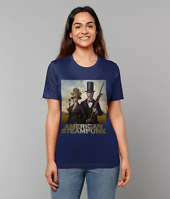 Buy  American Steampunk  Unisex Crew Neck T-Shirt • 19.99£