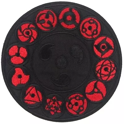 Buy Naruto Symbols Iron On Embroidered Patch (our Ref LB167) Anime • 3.50£