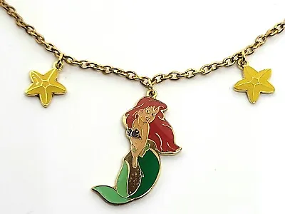 Buy Disney The Little Mermaid Ariel With Starfish Girls Necklace  • 14.45£