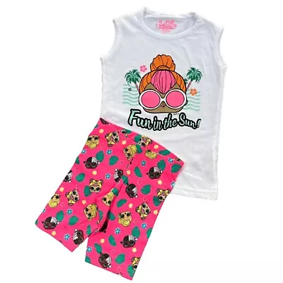 Buy LOL Surprise Summer Outfit LOL Dolls T Shirt And Shorts Set Girls Beach Holiday • 7.95£