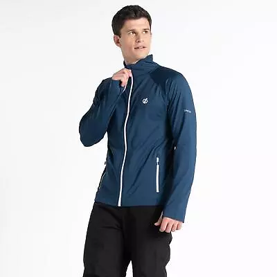 Buy Dare2b Substratum Core Stretch Mens Sweater Jacket Zip Pockets • 22.49£