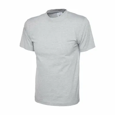 Buy Uneek Premium T-Shirt 100% Cotton Tee Shirt Top Enzyme Washed Casual Tops 200gsm • 4.99£