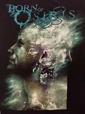 Buy Born Of Osiris Shirt Band Small Metal Rings Of Saturn Red Chord T-shirt • 14.13£