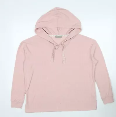 Buy New Look Womens Pink Polyester Pullover Hoodie Size M Pullover • 4.75£