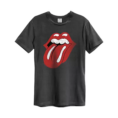 Buy Amplified Unisex Adult Tongue Era The Rolling Stones T-Shirt GD846 • 31.59£